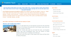 Desktop Screenshot of freetimetours.com