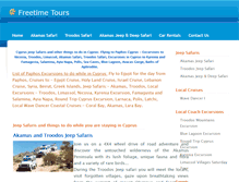 Tablet Screenshot of freetimetours.com